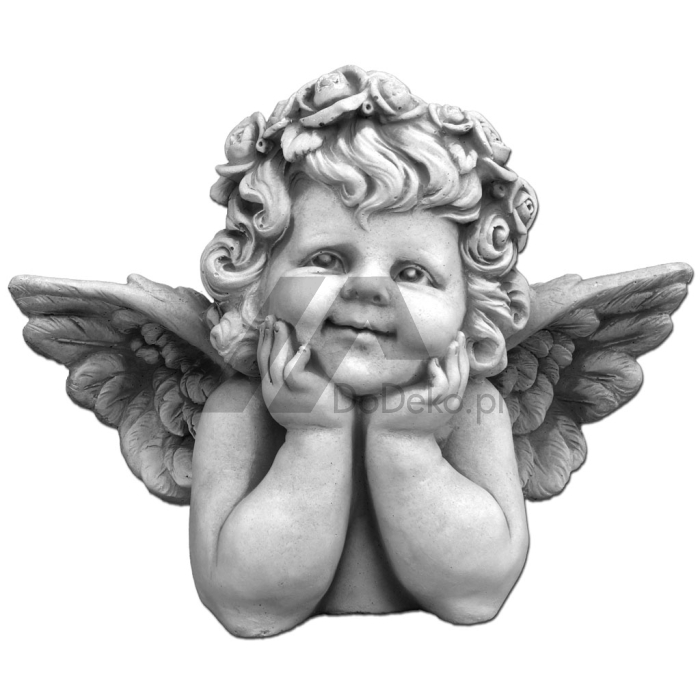 Betong engel - dekorativ figur