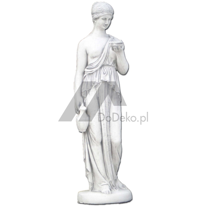Betong statue - gudinnen Hebe