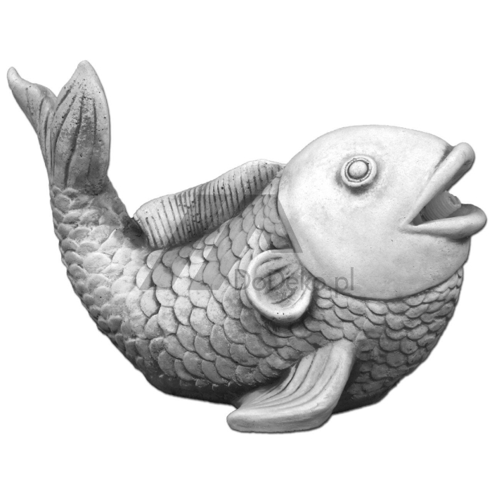 En figur som heller vann - en fisk