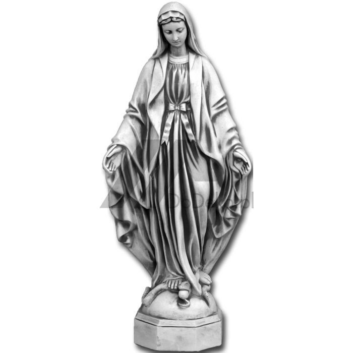 Hellig statue av Our Lady Immaculate - 118 cm
